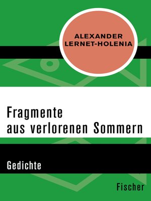 cover image of Fragmente aus verlorenen Sommern